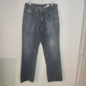 Cinch Men’s Blue Denim Jeans — Size 34×34 MB92834013